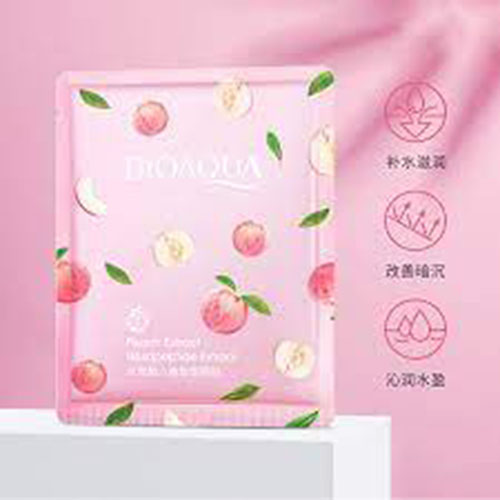 BIOAQUA Peach Facial Mask Moisturizer Face Sheet Mask