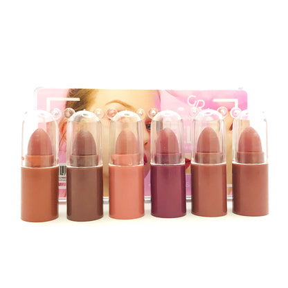 Matte Velvet Lipstick Set – 6 Shades