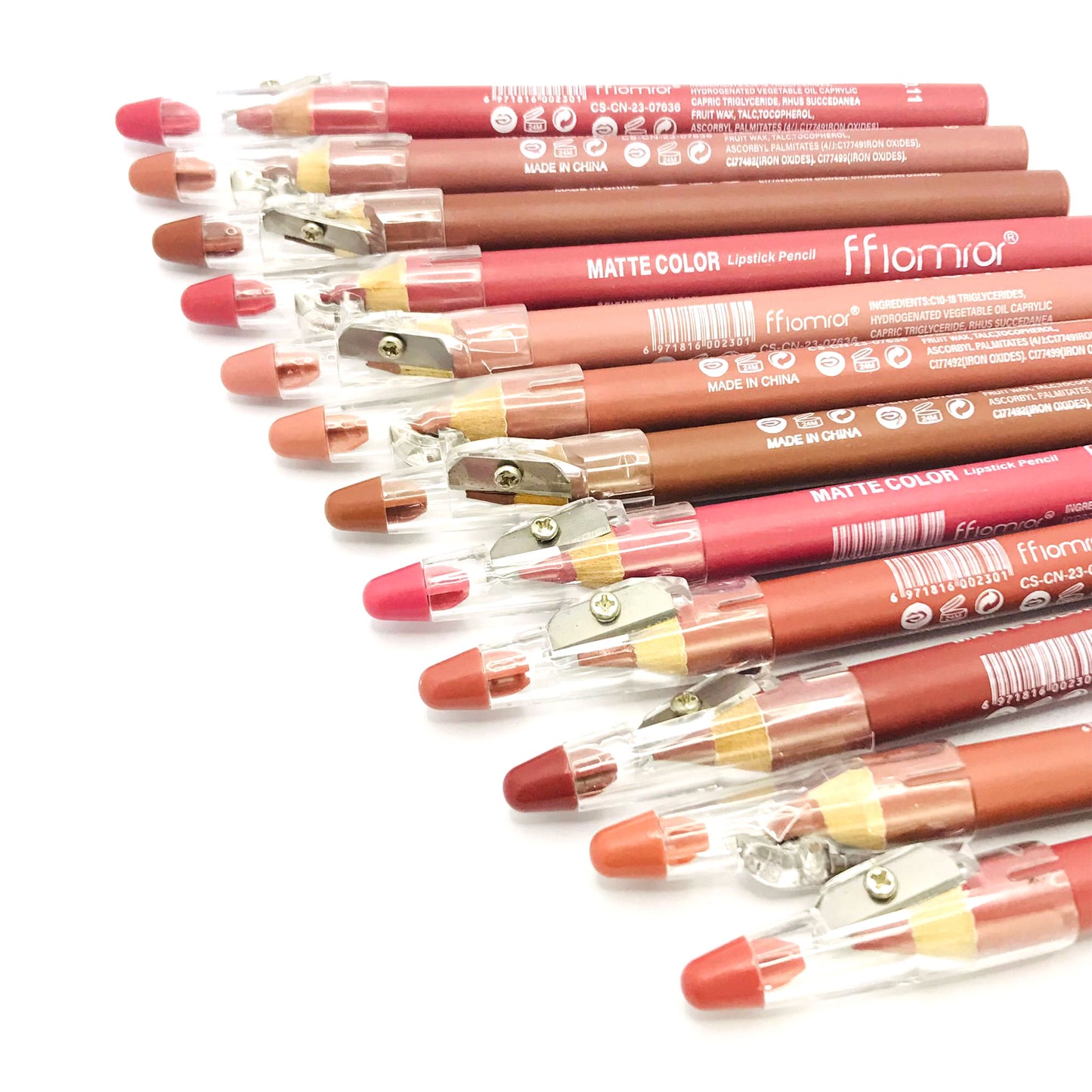 Flormar Lip Crayon Set – 12 Matte Shades