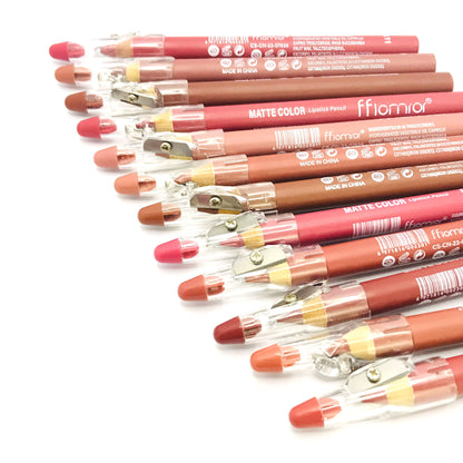 Flormar Lip Crayon Set – 12 Matte Shades