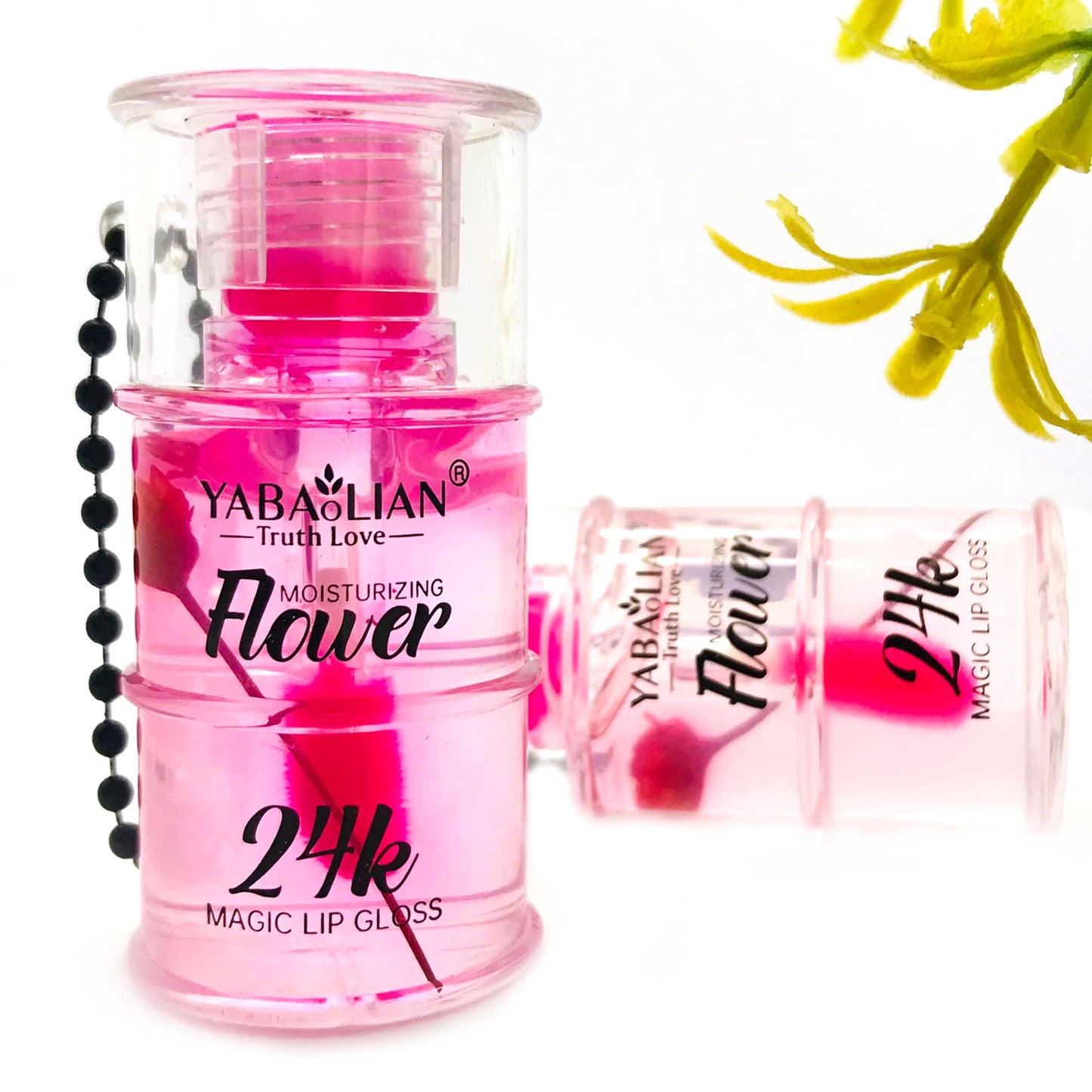24K Flower Lip Gloss – Magic Moisturizing Shine