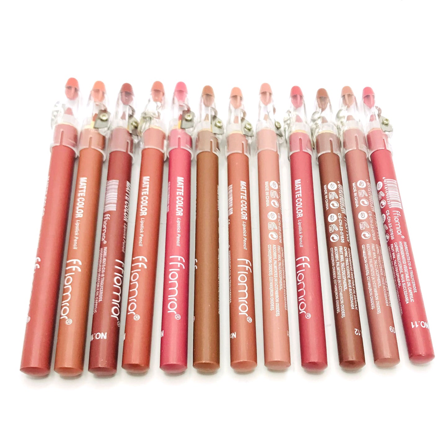 Flormar Lip Crayon Set – 12 Matte Shades