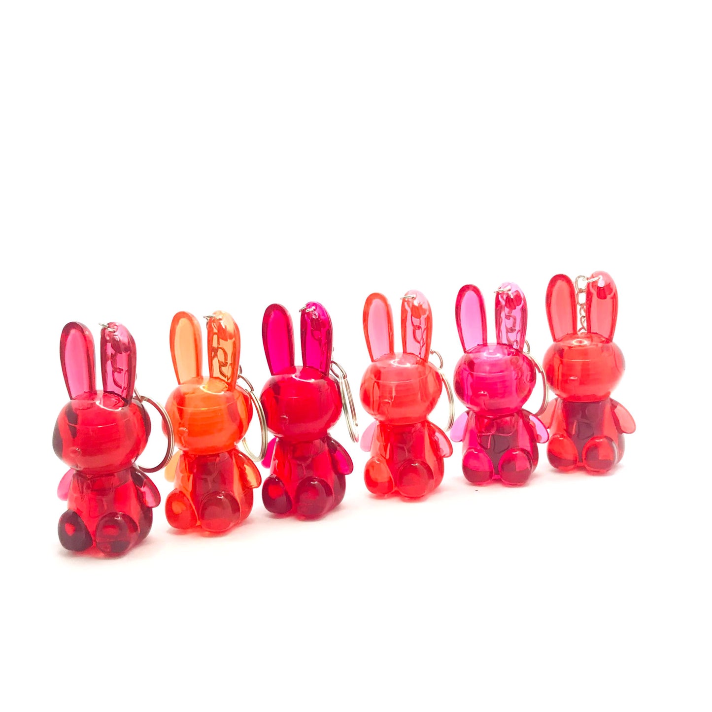 Cute Bunny Lip Tint Keychain – Portable Glossy Lip Tint with Adorable Bunny Design