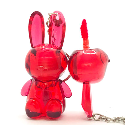 Cute Bunny Lip Tint Keychain – Portable Glossy Lip Tint with Adorable Bunny Design