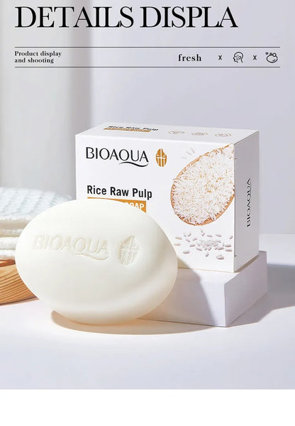 BIOAQUA Rice Raw Pulp Soap