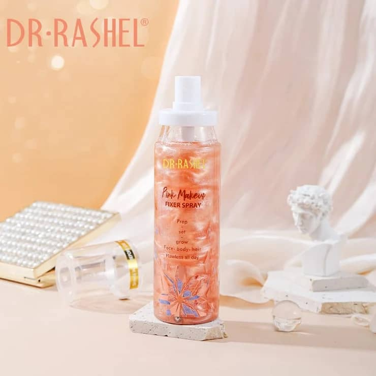 Dr.Rashel Lightweight & Moisturizing Pink Makeup Fixer Spray