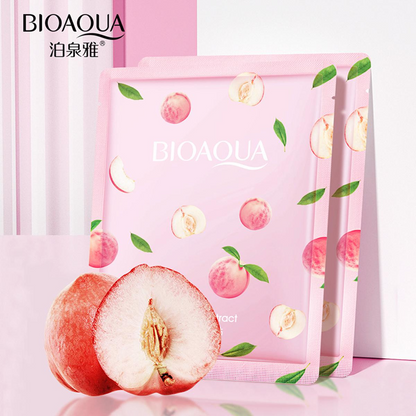 BIOAQUA Peach Facial Mask Moisturizer Face Sheet Mask