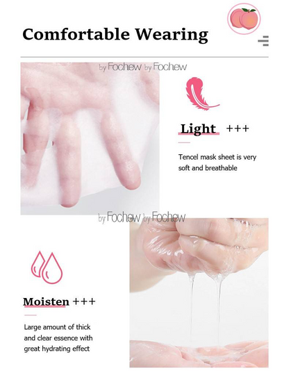 BIOAQUA Peach Facial Mask Moisturizer Face Sheet Mask