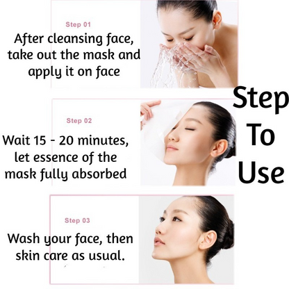 BIOAQUA Peach Facial Mask Moisturizer Face Sheet Mask