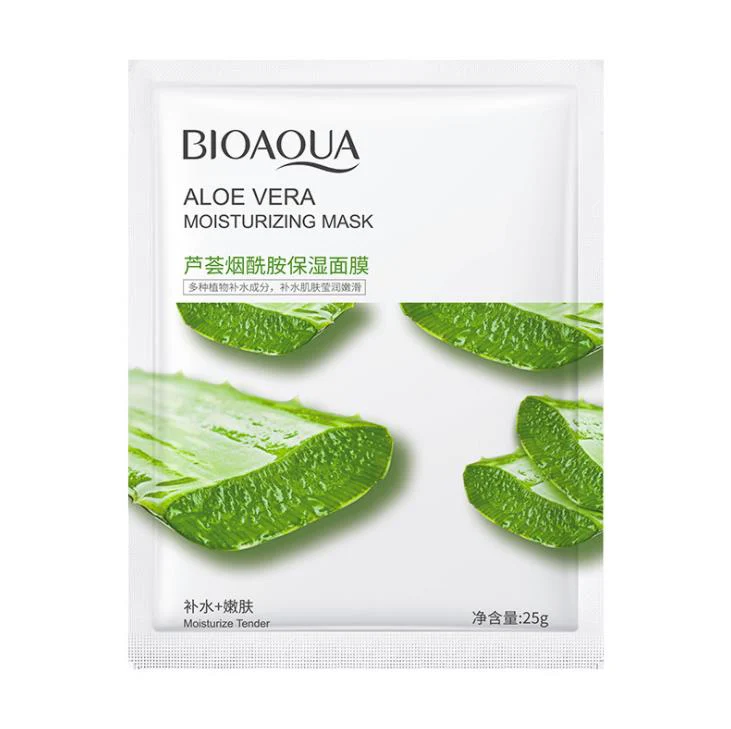 BIOAQUA Aloe Vera Hydrating & Soothing Face Sheet Mask