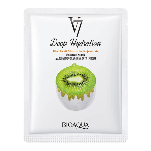 Bioaqua V7 Deep Hydration Kiwi Facial Mask