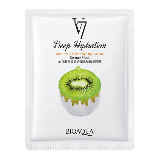 Bioaqua V7 Deep Hydration Kiwi Facial Mask