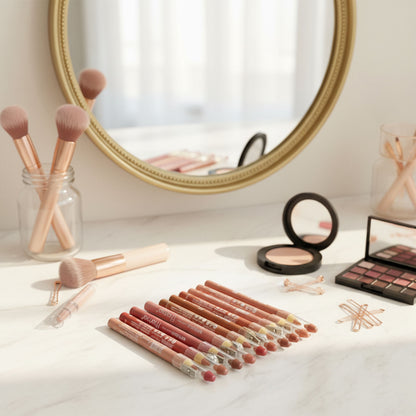 Flormar Lip Crayon Set – 12 Matte Shades