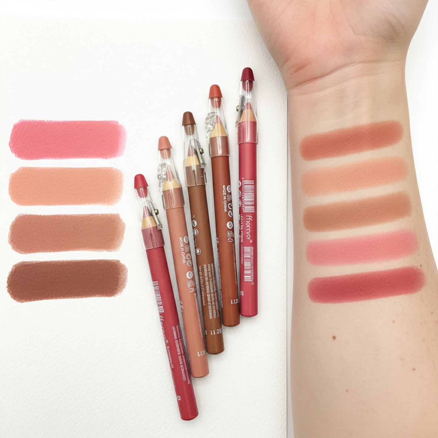 Flormar Lip Crayon Set – 12 Matte Shades